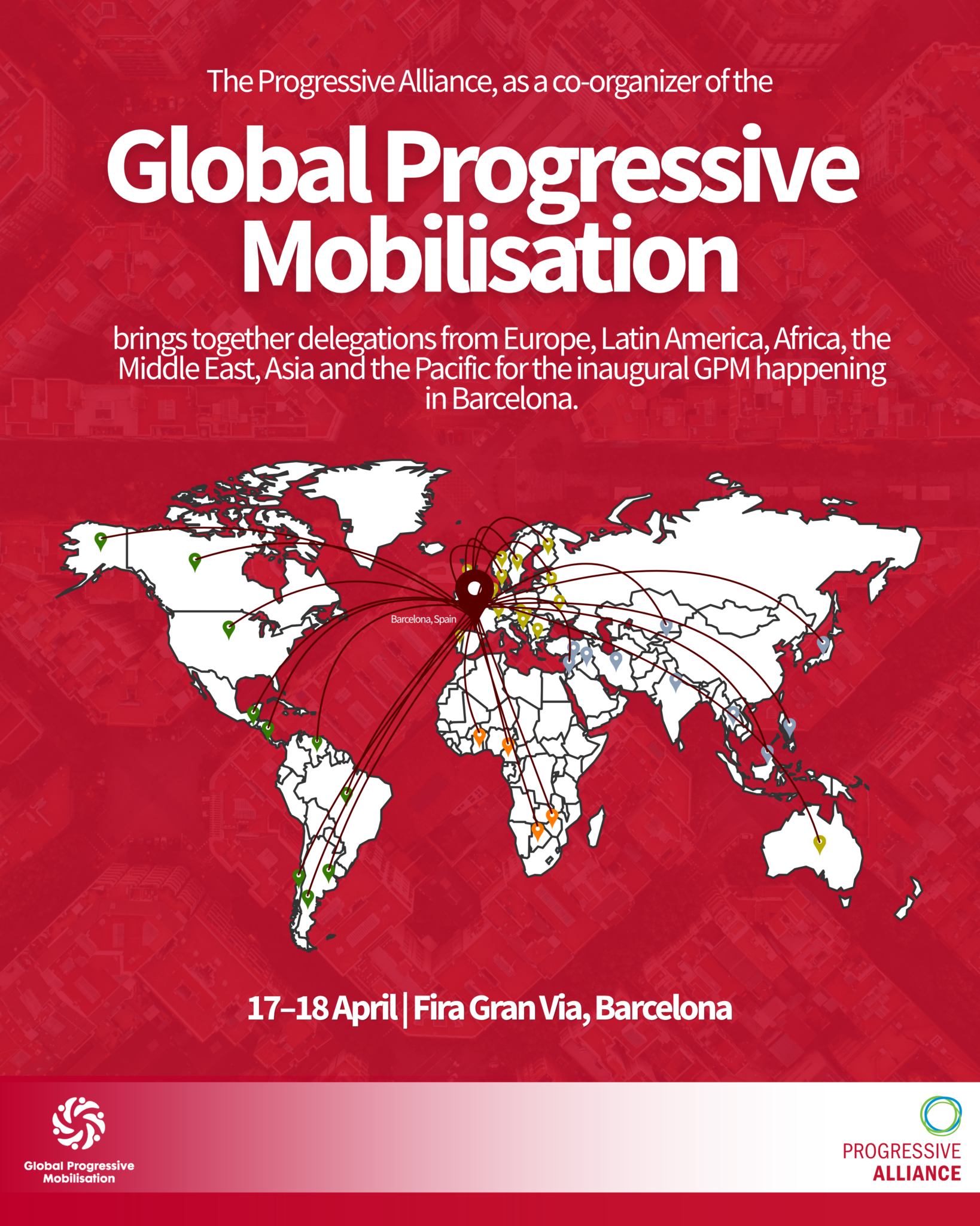Global Progressive Mobilisation in Barcelona – Progressive Alliance